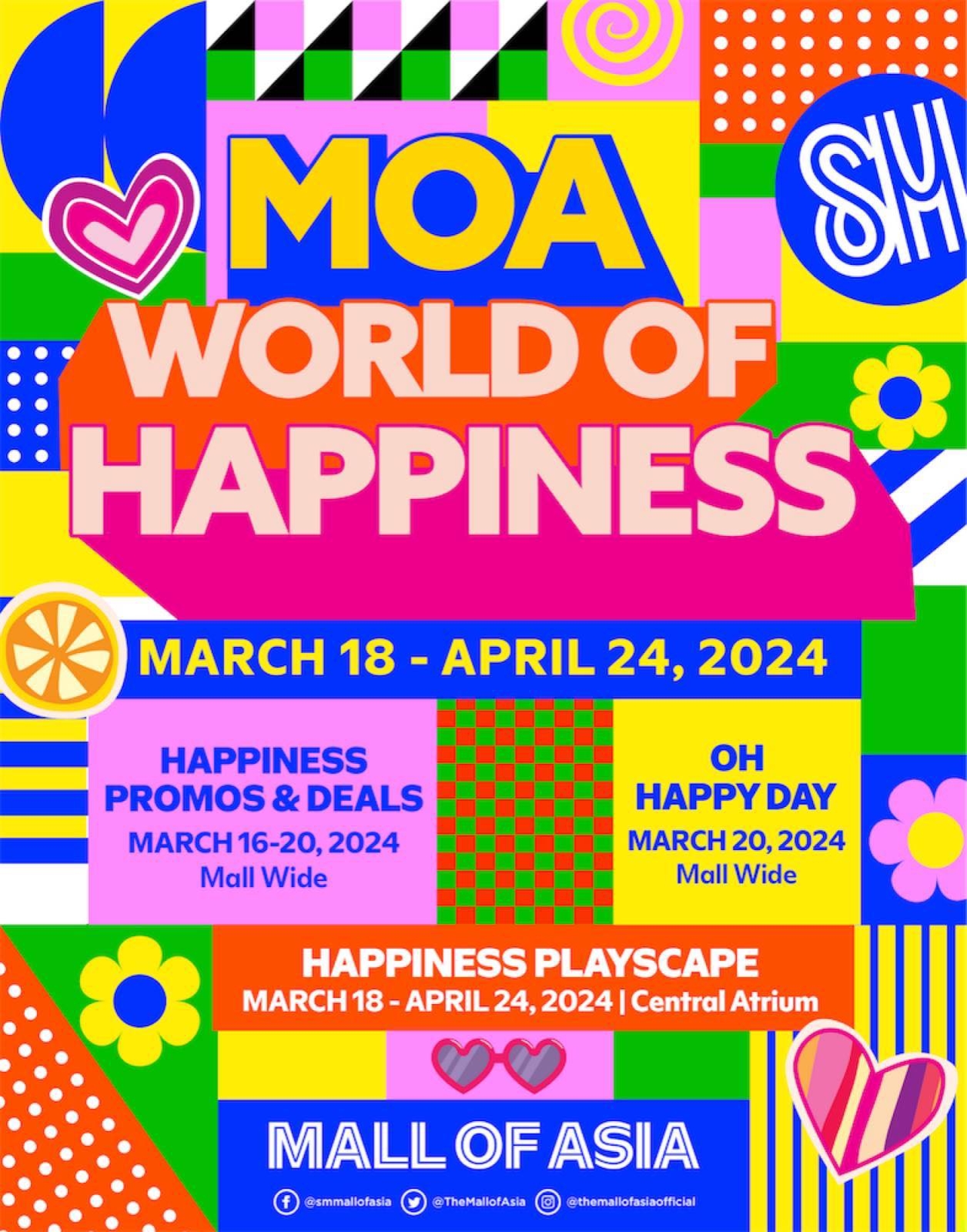 SM MOA transforms into a ‘Happiness Playscape’ — your ultimate hangout destination