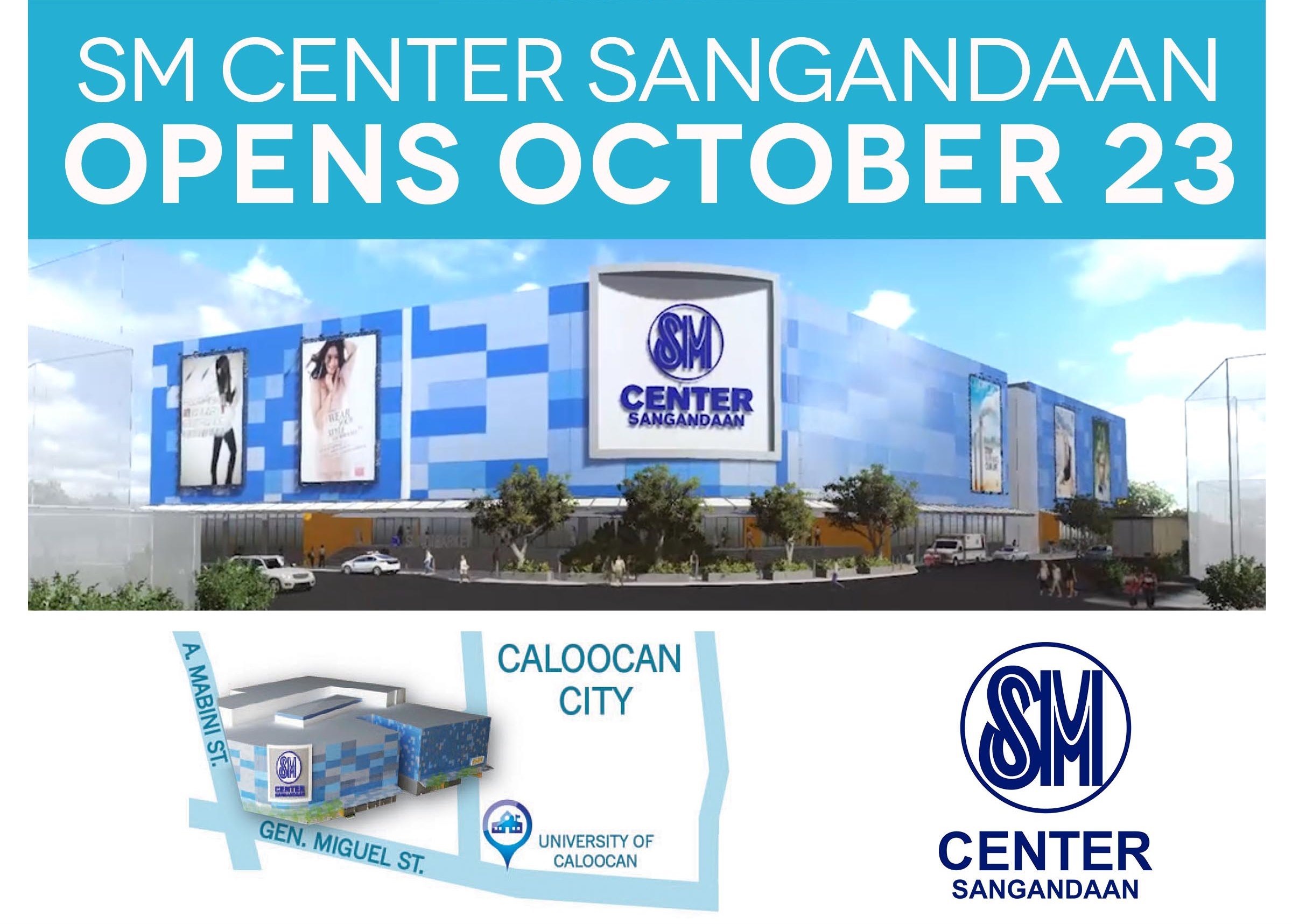 SM opens 55th mall, unveils SM Center Sangandaan