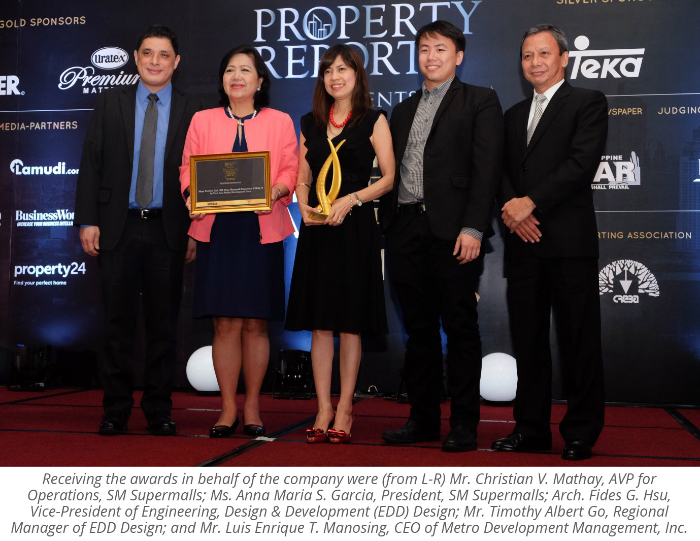 SM Mega Fashion Hall Sweeps Top Accolades at Philippine Property Awards