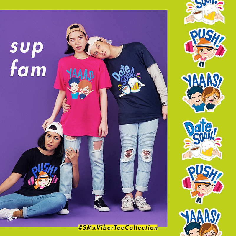 SM and Viber Launches Limited Edition Tees