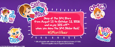 Shop Away with SM Sticker Pack!