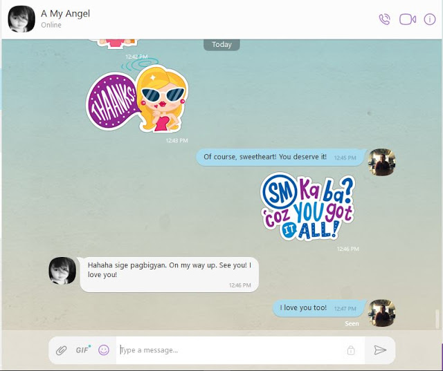 THE SM SUPERMALLS VIBER STICKER PACK IS WHERE IT'S AT!