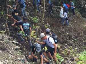 SM Cares Gives Support to Greening of Hinulugang Taktak