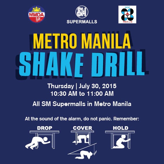 SM Participates at MMDA's Metro-Wide Quake Drill