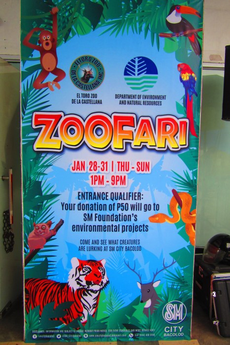 First-time in Zoofari at SM Bacolod