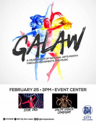 GALAW -- A Celebration of National Arts Month through Movements and Music