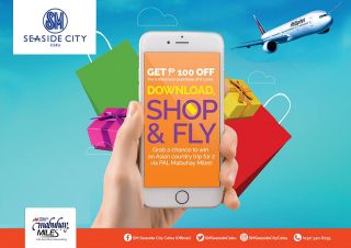 SM Seaside City Cebu “DOWNLOAD, SHOP & FLY” Promo