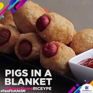 #SuperMomsRICEYPE: Pigs in a Blanket