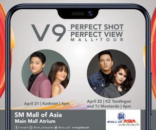 Vivo unboxes V9 at SM Mall of Asia