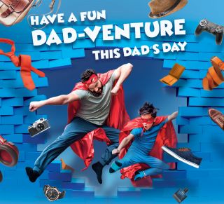 Have a fun Dad-Venture this Dad's Day!