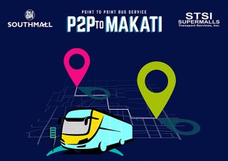 South Folks, There's a New P2P Route From SM Southmall to Makati