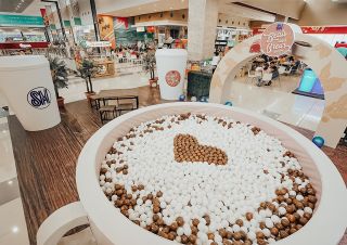 SM Supermalls celebrates Coffee Festival with giant coffee mug displays
