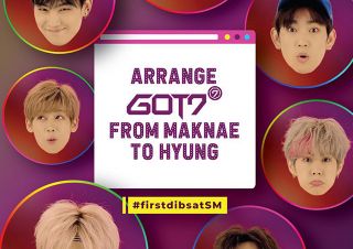 #LetsPlayNowAtSM: Arrange GOT7 from Maknae to Hyung