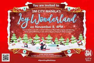 Icy Wonderland at SM City Manila: November 8, 2019 