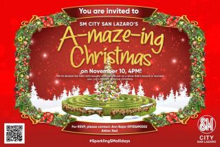 A-maze-ing Christmas at SM City San Lazaro: November 10, 2019