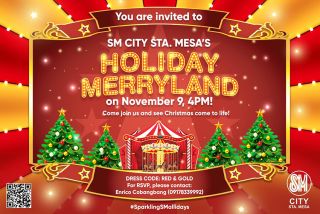 Holiday Merryland at SM City Sta. Mesa: November 9, 2019