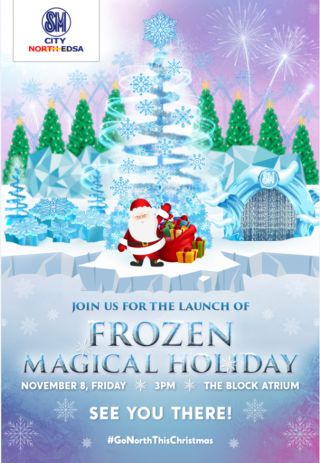 Frozen Magical Holiday at SM City North Edsa: November 8, 2019 
