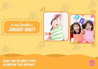 January Babies SuperKids Promo