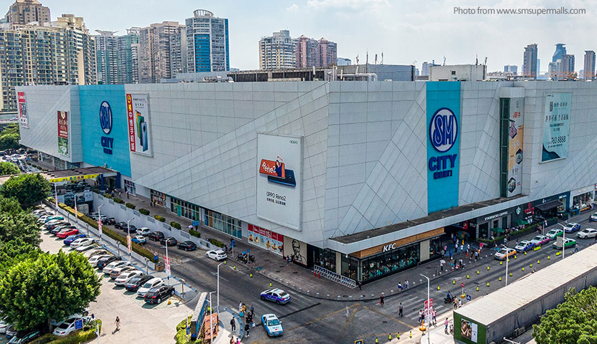 8. There are seven SM Supermalls in China