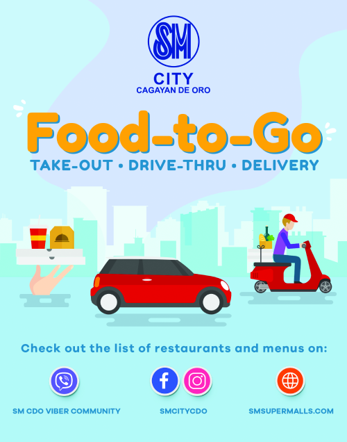 SM City Cagayan De Oro Takeout & Delivery Guide