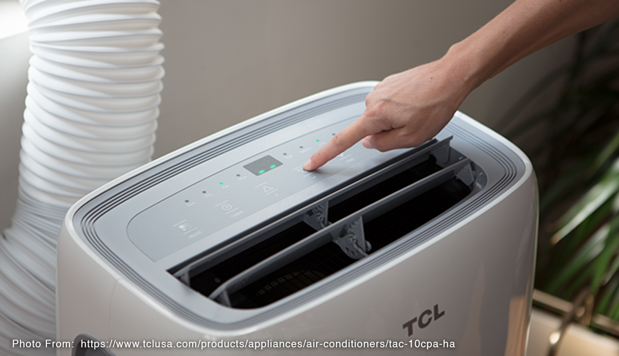 2. TCL Portable Air Conditioner 