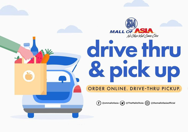SM Mall of Asia brings convenience in your car with the MOA Drive-Thru and Pick-up service