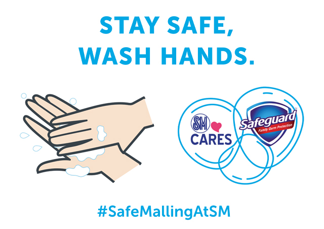 SM Cares, Safeguard promote proper handwashing for #SafeHandsAtSM