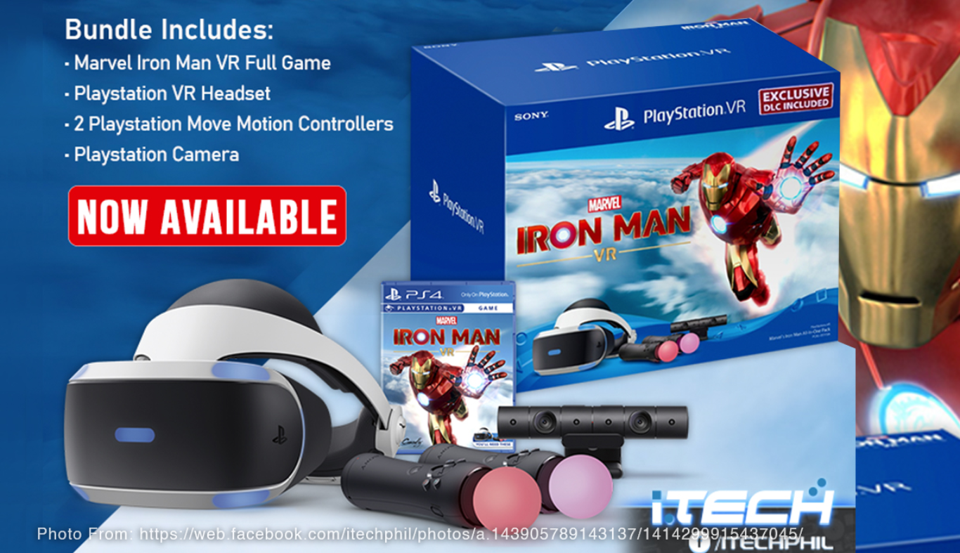 5. PlayStation 4 Iron Man VR Bundle