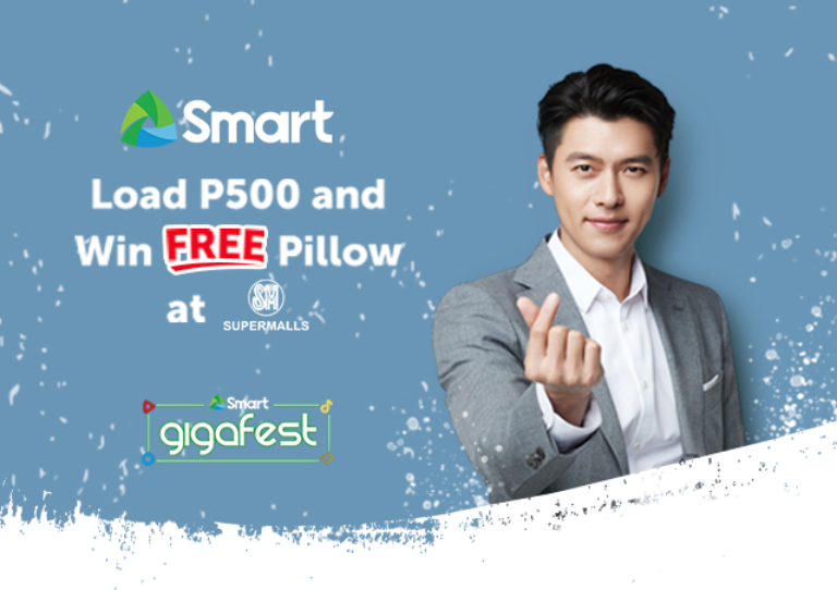 Free Hyun Bin Pillow from Smart: October 3 to 11, 2020