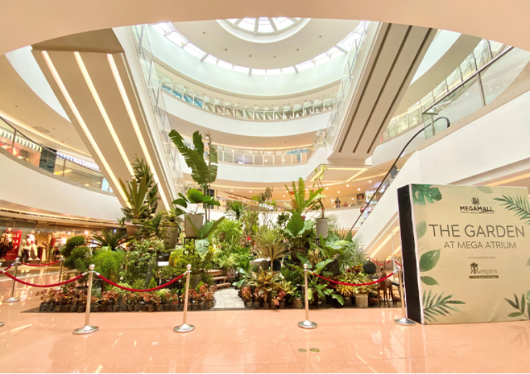 SM Megamall brings nature indoor with new botanical garden
