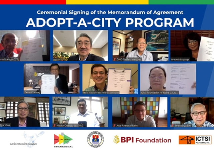 NRC, City of Manila, BPI Foundation, ICTSI Foundation join hands for the Adopt-A-City campaign