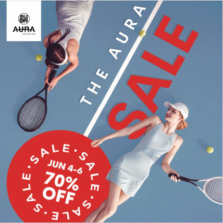 The AURA SALE (June 4 to 6)