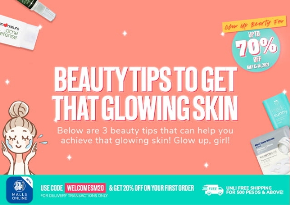 Get Discounts When You Shop via SM Malls Online’s Glow Up Beauty Fair Sale