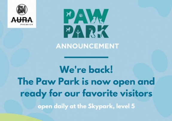 SM Aura Premier’s Paw Park - Now Open Again!