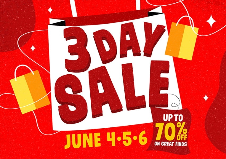 #SM3DaySale: June 4 to 6, 2021