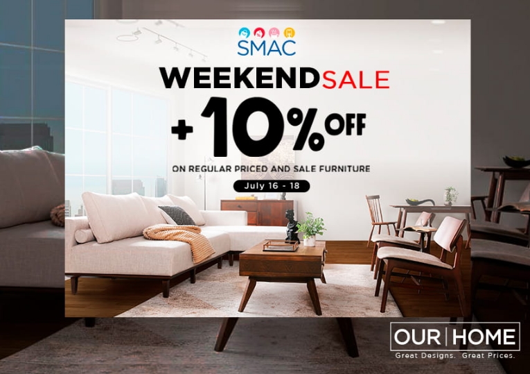 Our Home's Weekend Sale: July 16-18