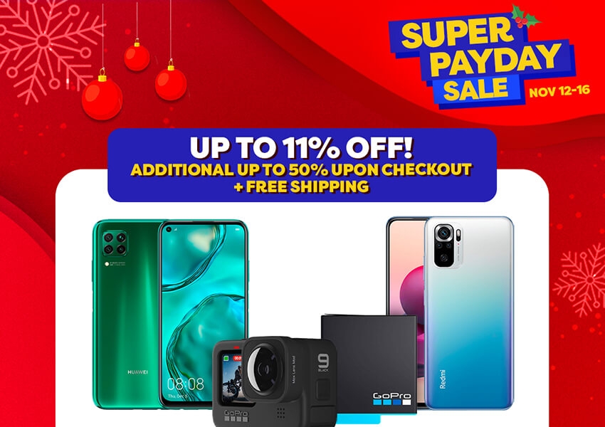 Ready your shopping carts! Browse the SUPER PAYDAY SALE #TechAssured items Now!