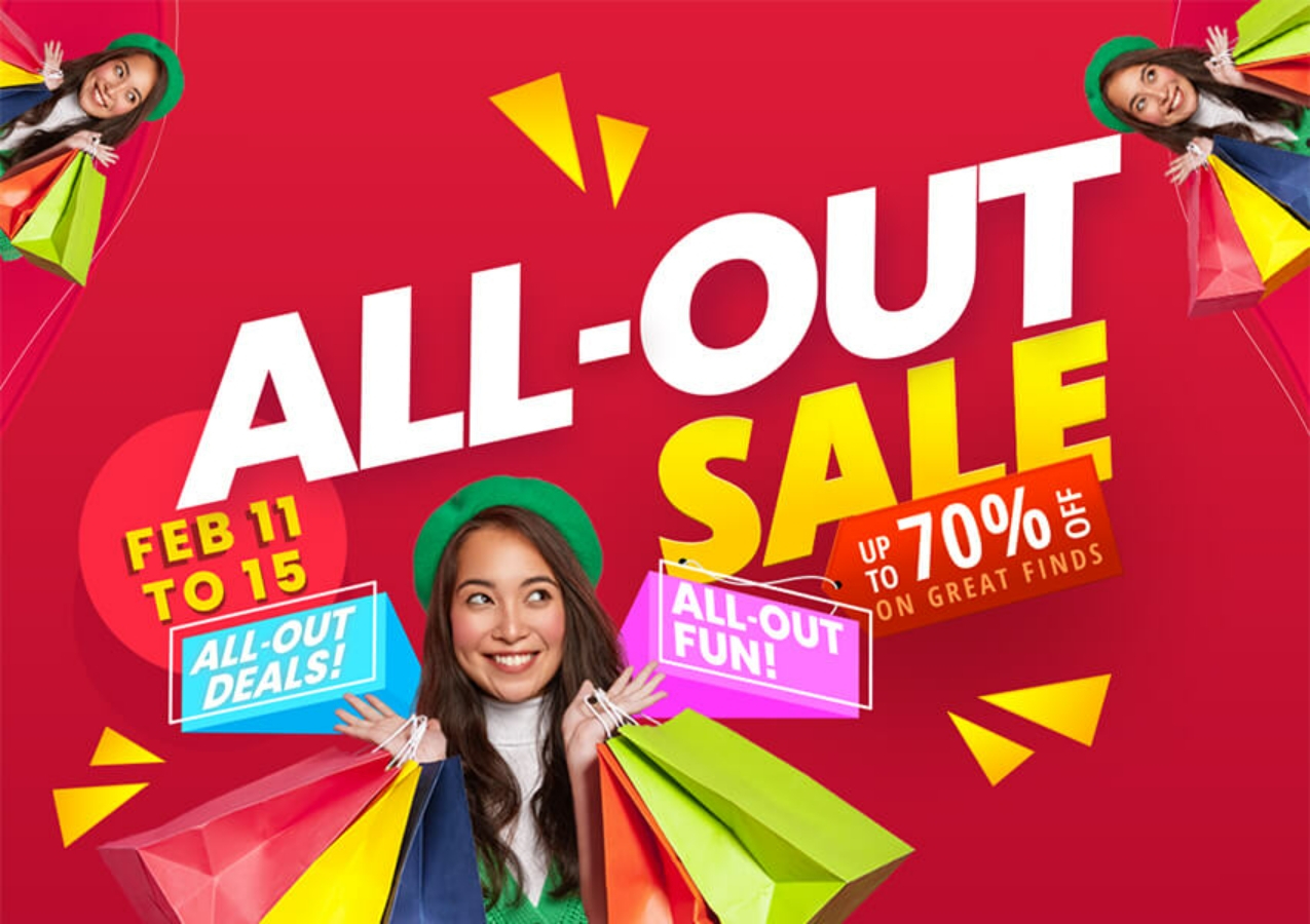 SM City Manila All-Out Sale : February 11 to 15