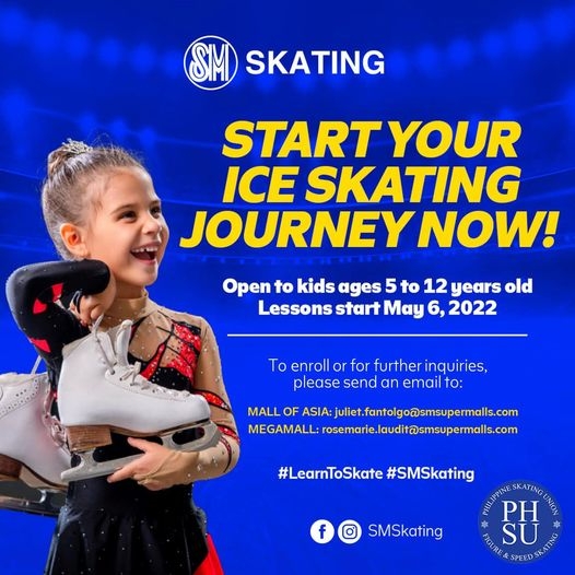 Kickstart your child’s ice dreams at SM Skating! 