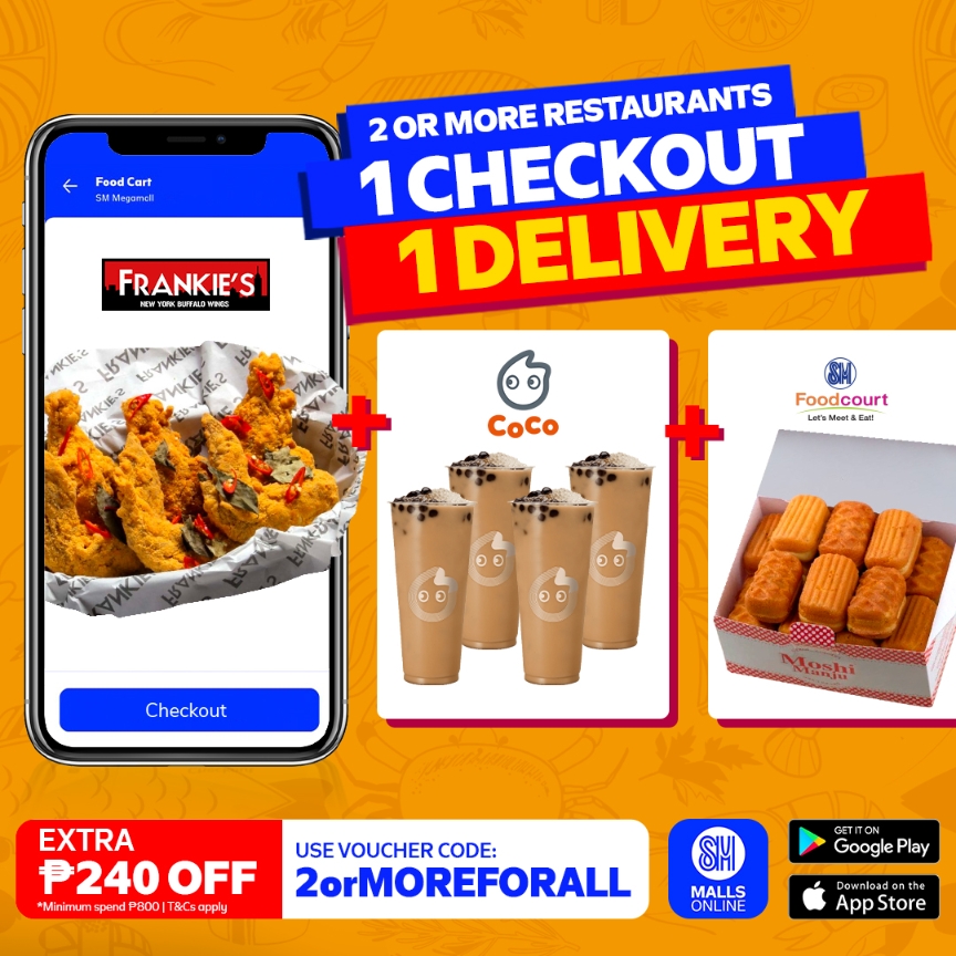 Mix and Match Your Food Favorites with SM Malls Online App!