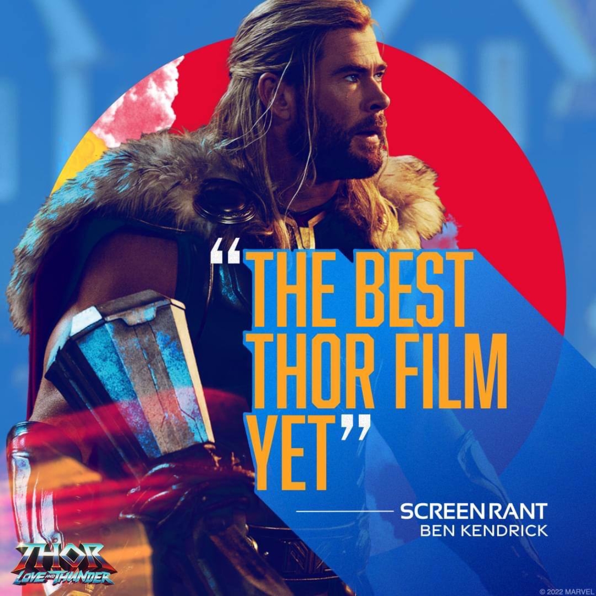 Thor: Love and Thunder NOW SHOWING in SM 