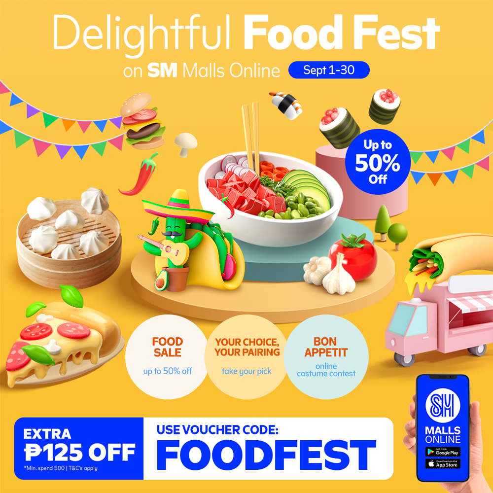 Food Fest on SM Malls Online App