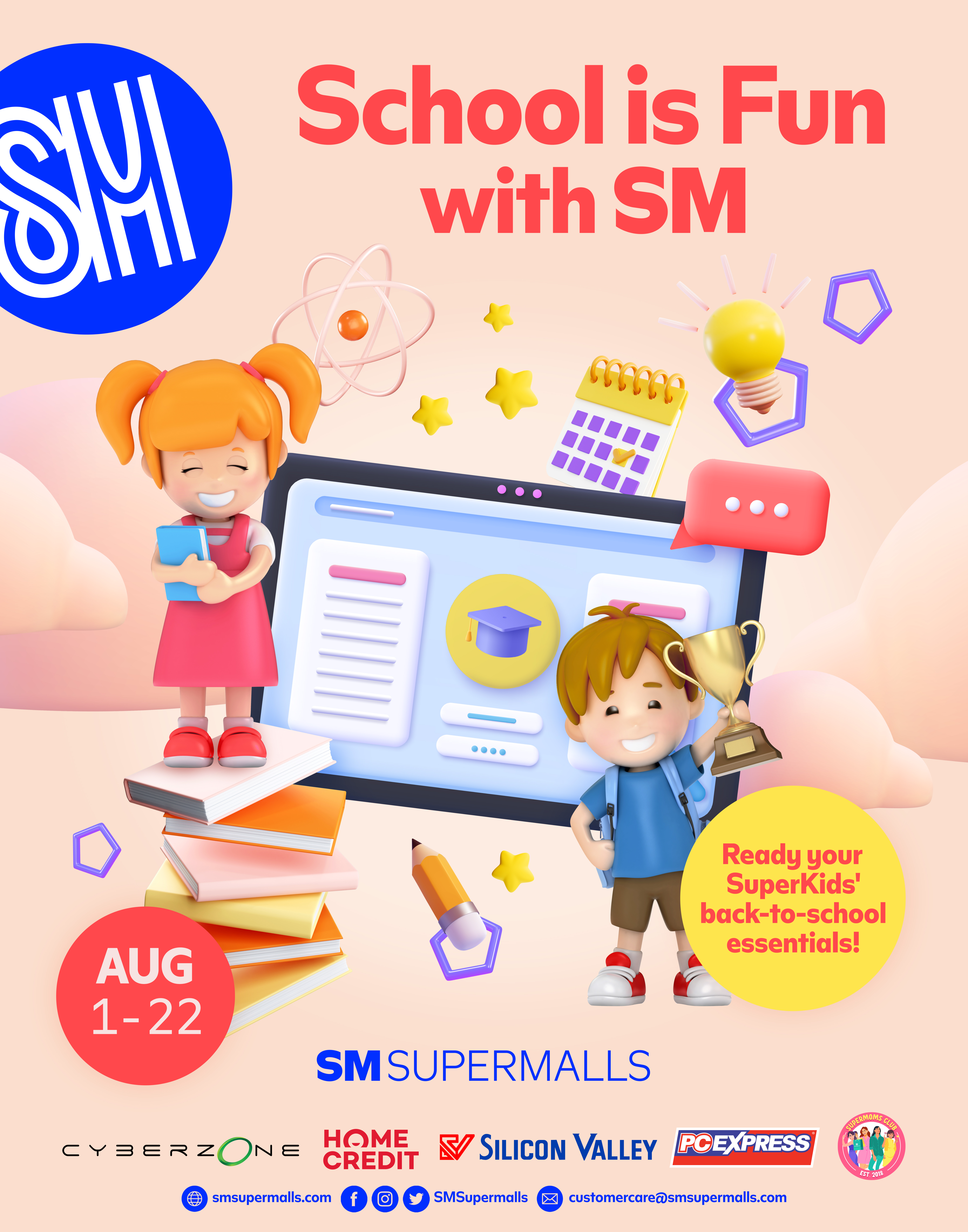 School is more fun with SM!