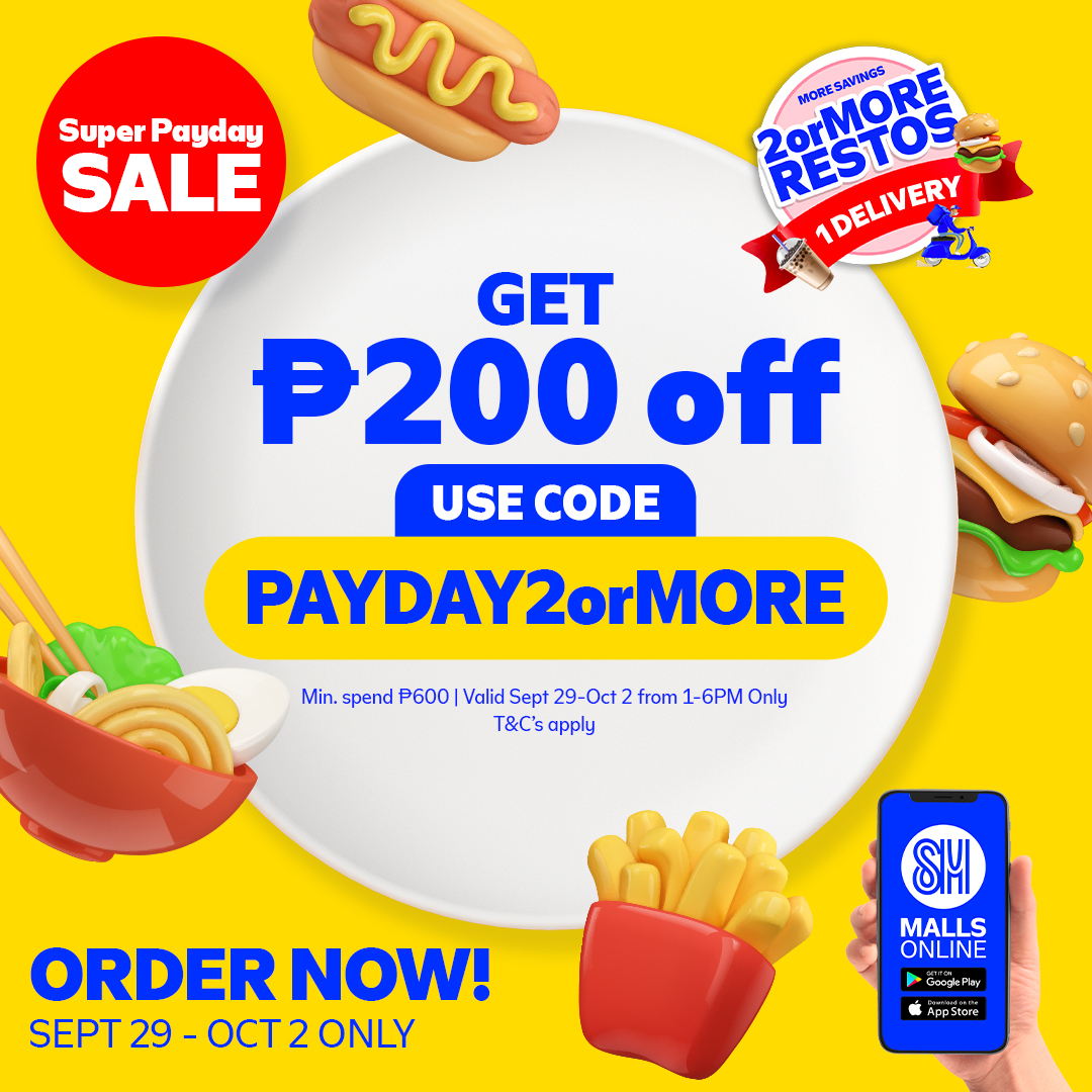 SM Malls Online: PAYDAY2orMORE