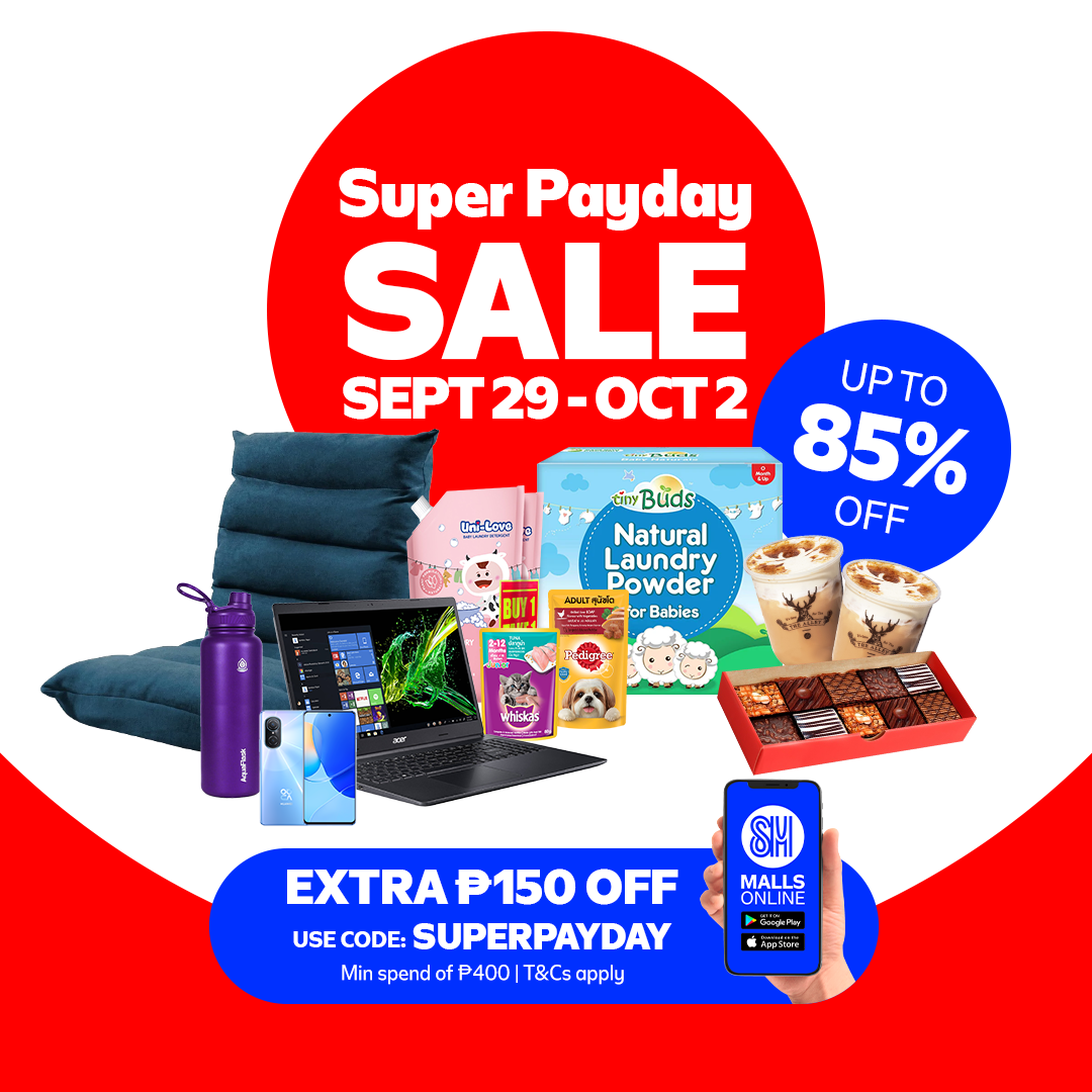 SM Malls Online: Super Payday Sale 