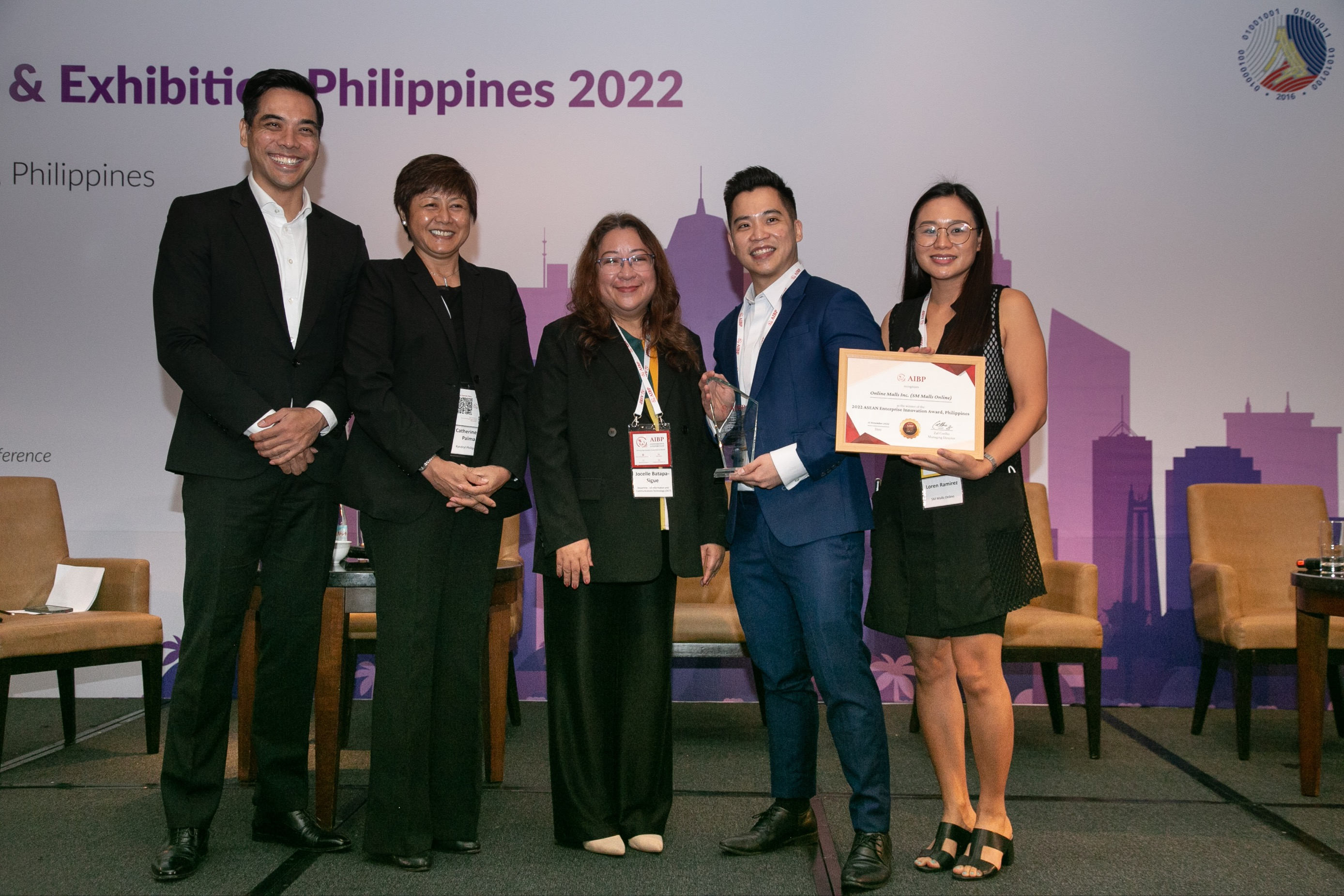 SM Malls Online Wins AIBP ASEAN Enterprise Innovation Award 
