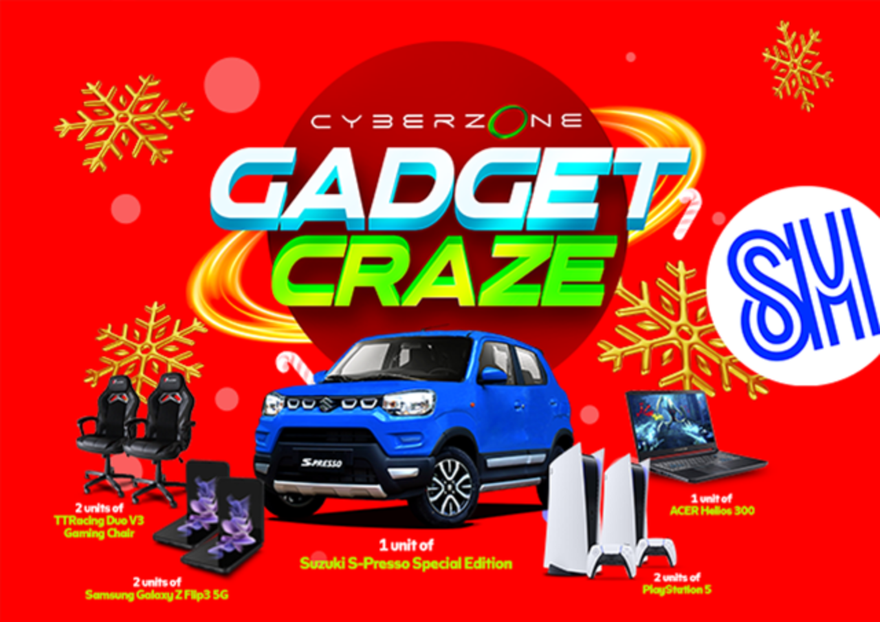Cyberzone Gadget Craze Promo - EXTENDED UNTIL DECEMBER 18!