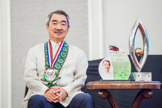 Hans Sy, Recognized for Resilience and Sustainability efforts at The Outstanding Filipino Awards 2022