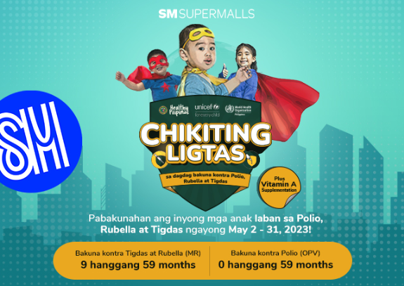 SM Supermalls Backs DOH’s Chikiting Ligtas FREE Vax Campaign