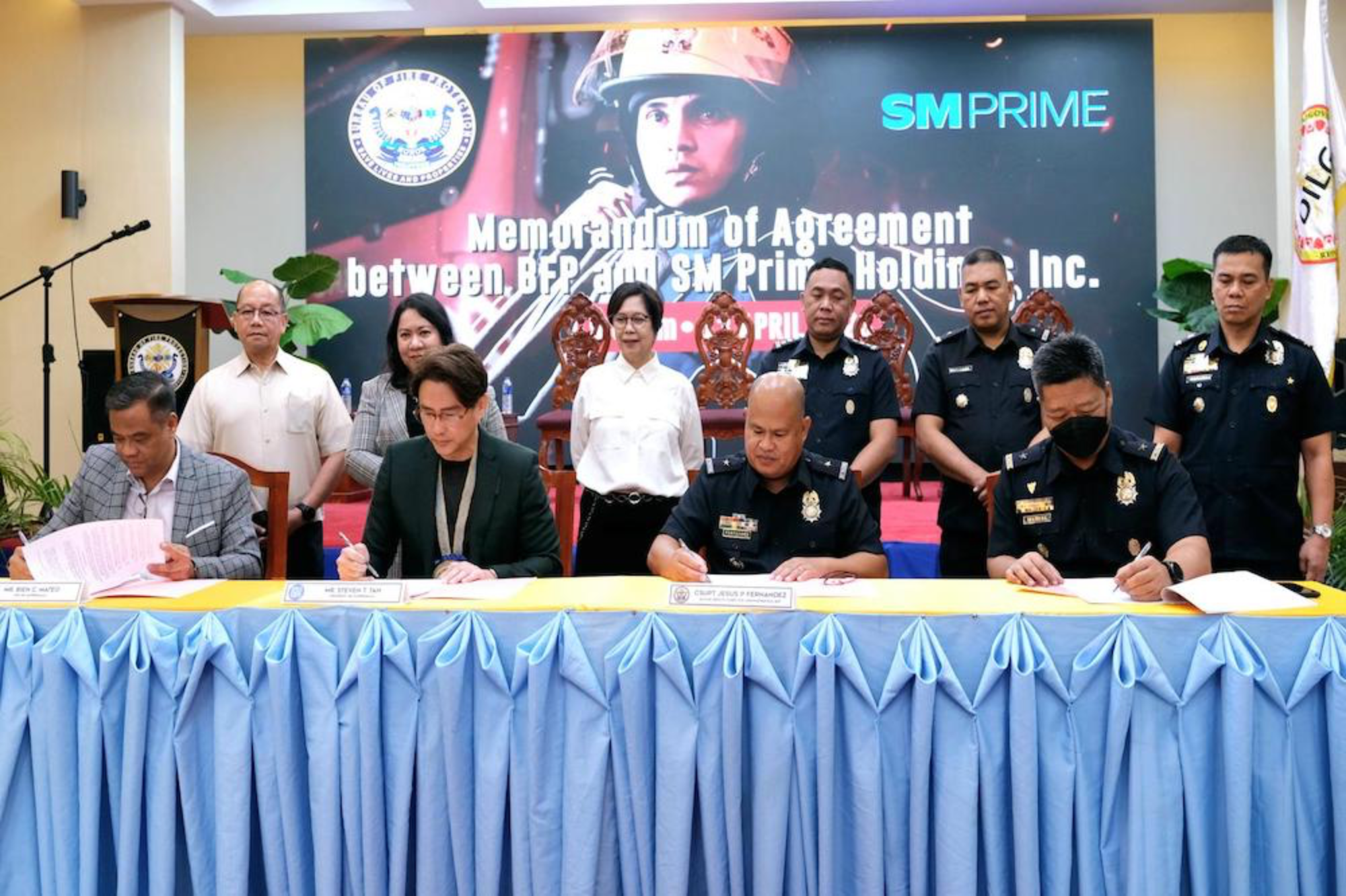 SM and BFP renew Memorandum of Agreement